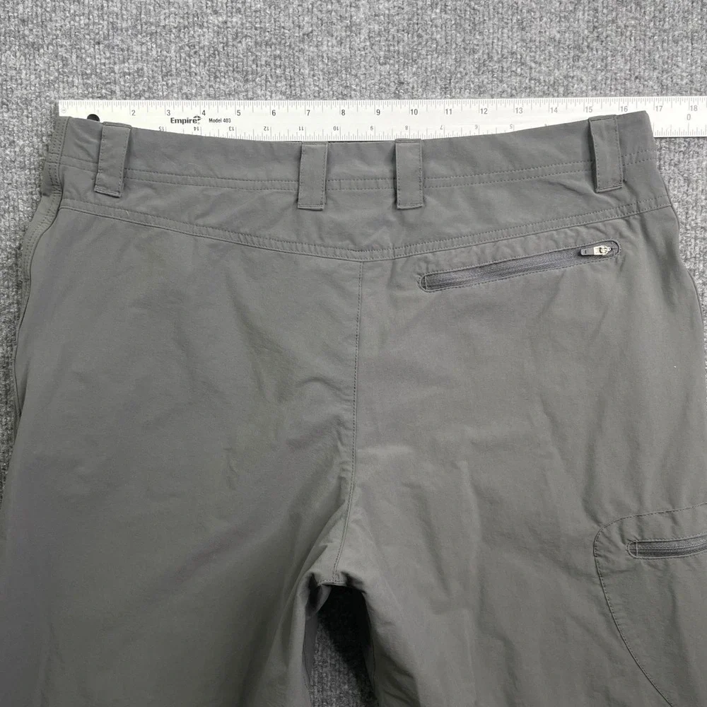 Patagonia Quandary Hiking Pants Men 34 Gray Straight Leg Outdoor Technical Trail